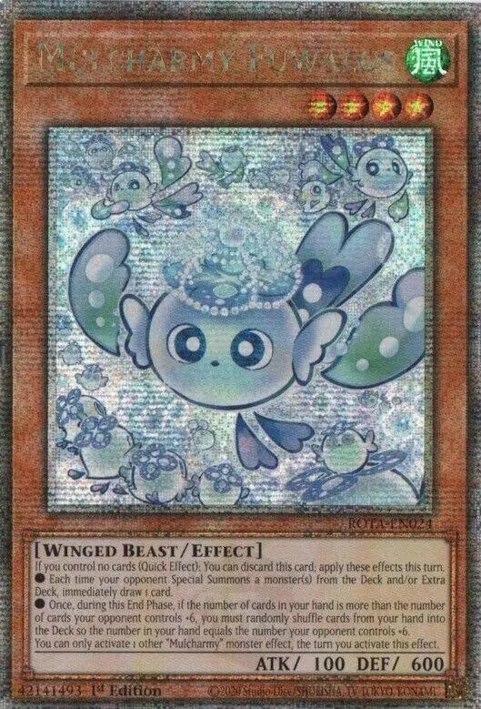 Mulcharmy Fuwalos (Quarter Century Secret Rare) [Rota-En024] Quarter Century Secret Rare 1