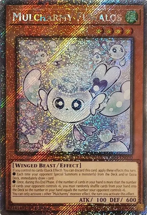 Mulcharmy Fuwalos [Ra04-En050] Platinum Secret Rare 1