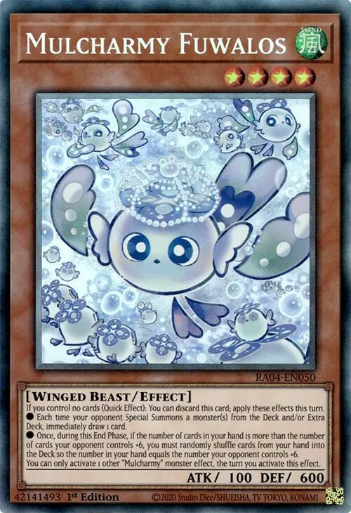 Mulcharmy Fuwalos [Ra04-En050] Prismatic Collector's Rare 1