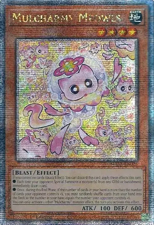 Mulcharmy Meowls (Quarter Century Secret Rare) [Suda-En025] Quarter Century Secret Rare 1