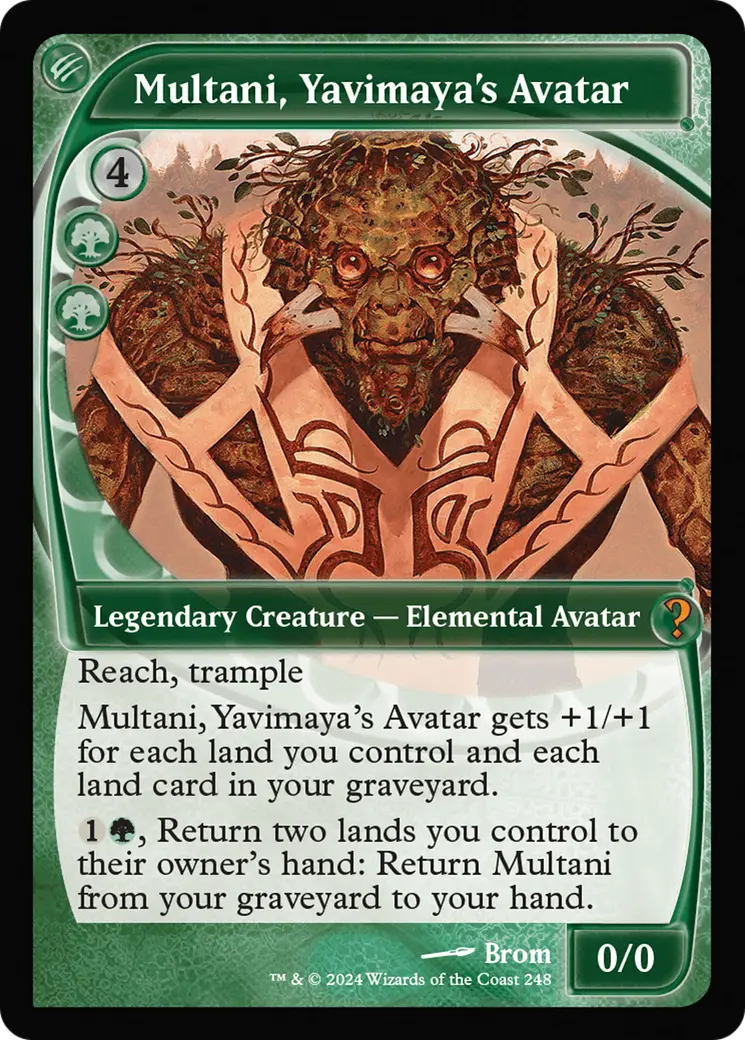 Multani, Yavimaya's Avatar (Future Sight) [Mystery Booster 2] 1