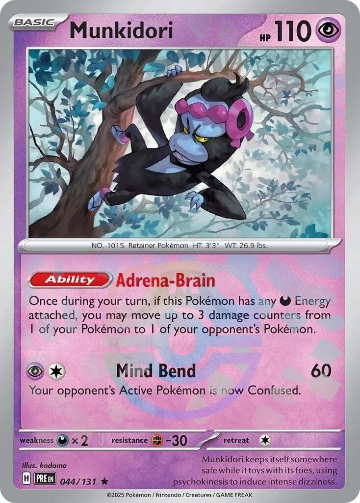Munkidori (044/131) (Master Ball Pattern) [Scarlet & Violet: Prismatic Evolutions] 1