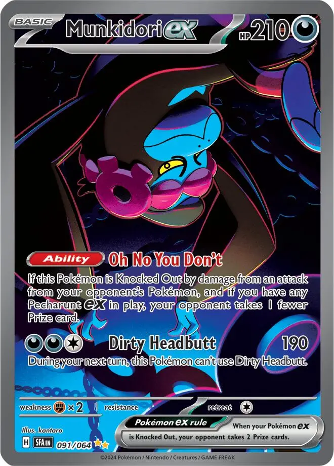 Munkidori Ex (091/064) [Scarlet & Violet: Shrouded Fable] 1