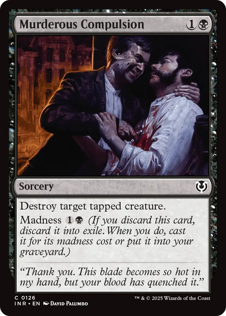 Murderous Compulsion [Innistrad Remastered] 1