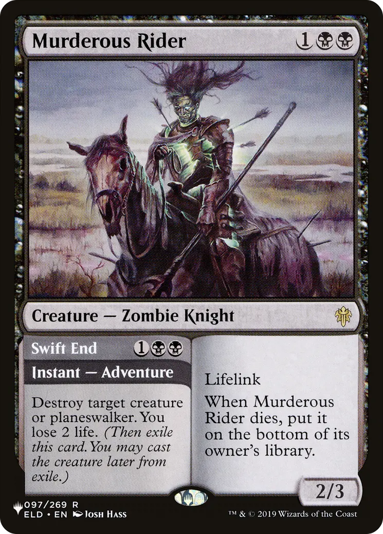 Murderous Rider [The List] 1
