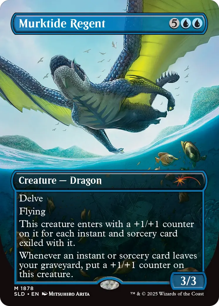 Murktide Regent (Rainbow Foil) [Secret Lair Drop Series] 1