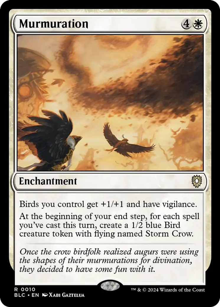 Murmuration [Bloomburrow Commander] 1