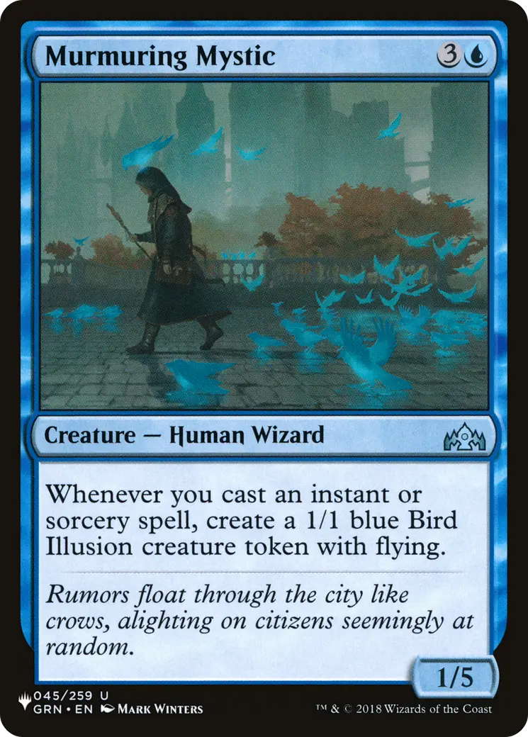 Murmuring Mystic [The List] 1