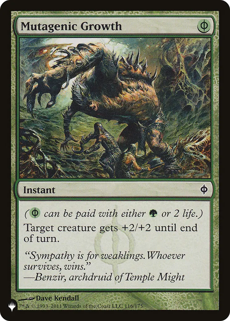 Mutagenic Growth [The List] 1