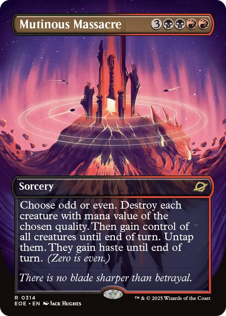 Mutinous Massacre (Borderless) [Edge Of Eternities] 1