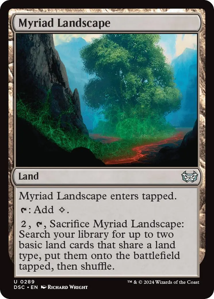 Myriad Landscape [Duskmourn: House Of Horror Commander] 1