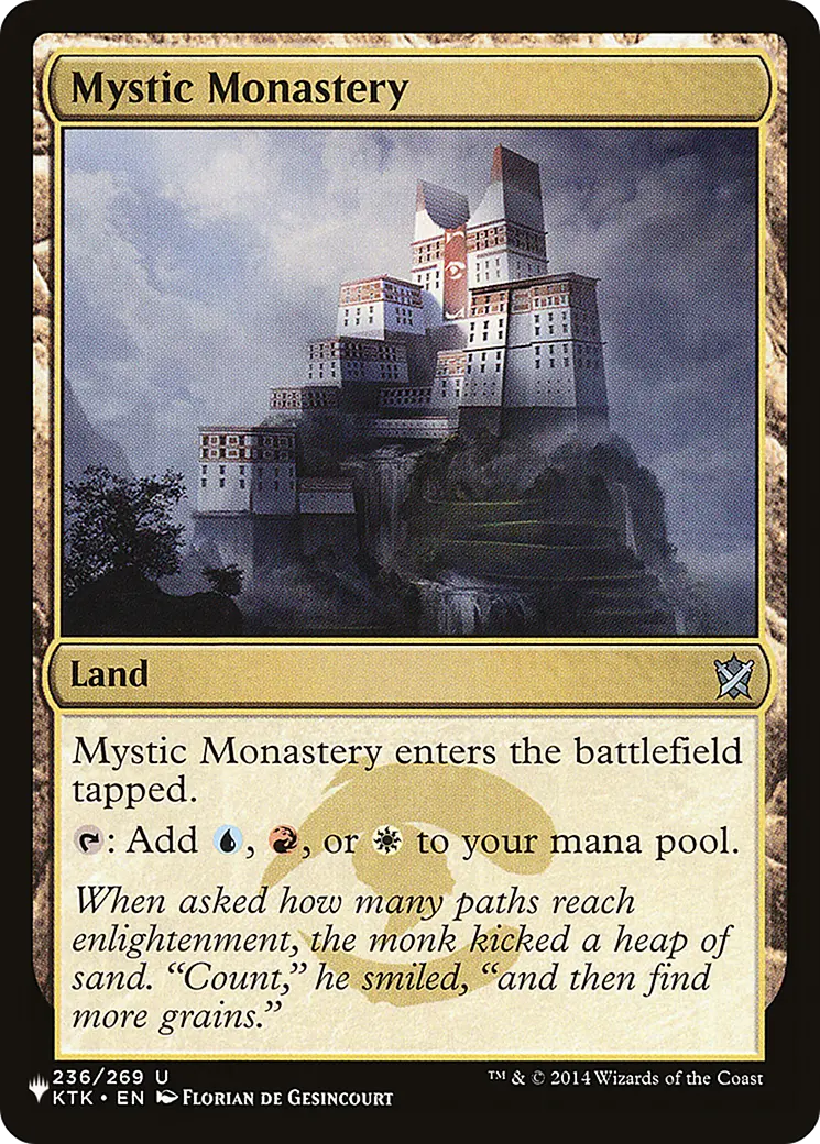 Mystic Monastery [The List] 1