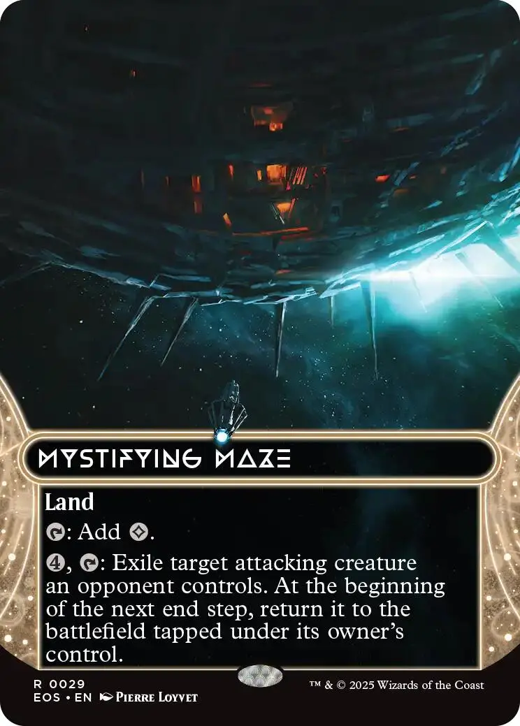 Mystifying Maze (0029) (Borderless) [Edge Of Eternities: Stellar Sights] 1