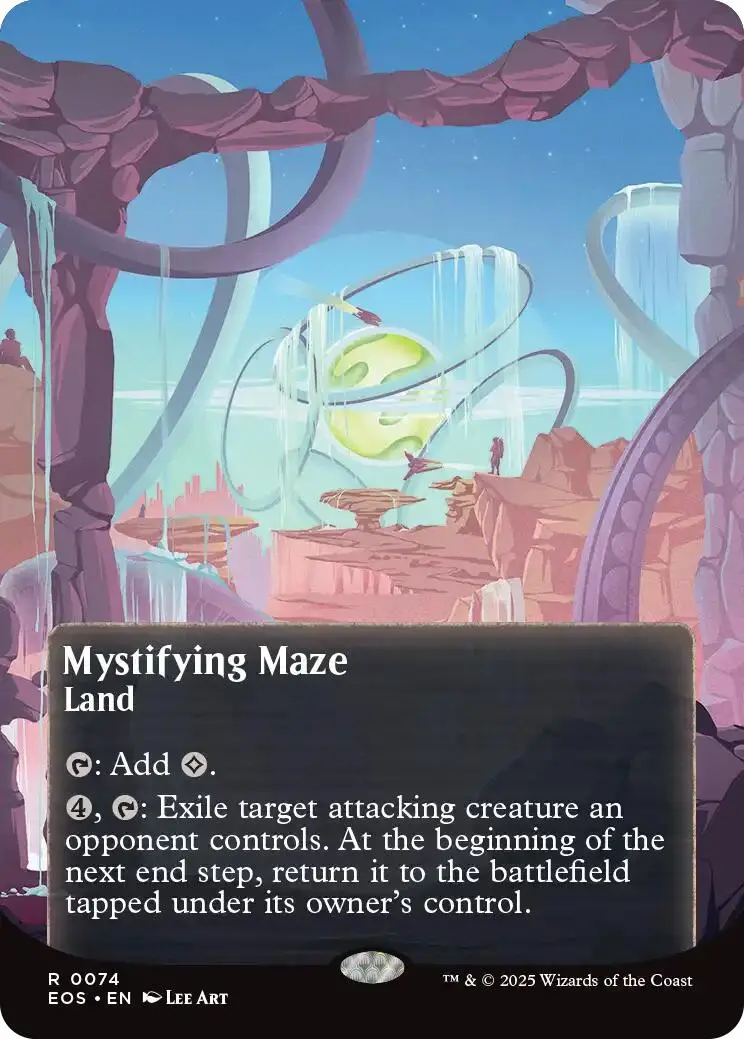 Mystifying Maze (0074) (Borderless) [Edge Of Eternities: Stellar Sights] 1