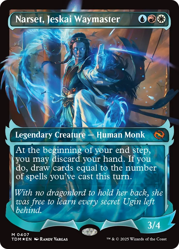 Narset, Jeskai Waymaster (Showcase) [Tarkir: Dragonstorm] 1