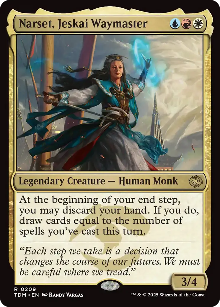 Narset, Jeskai Waymaster [Tarkir: Dragonstorm] 1