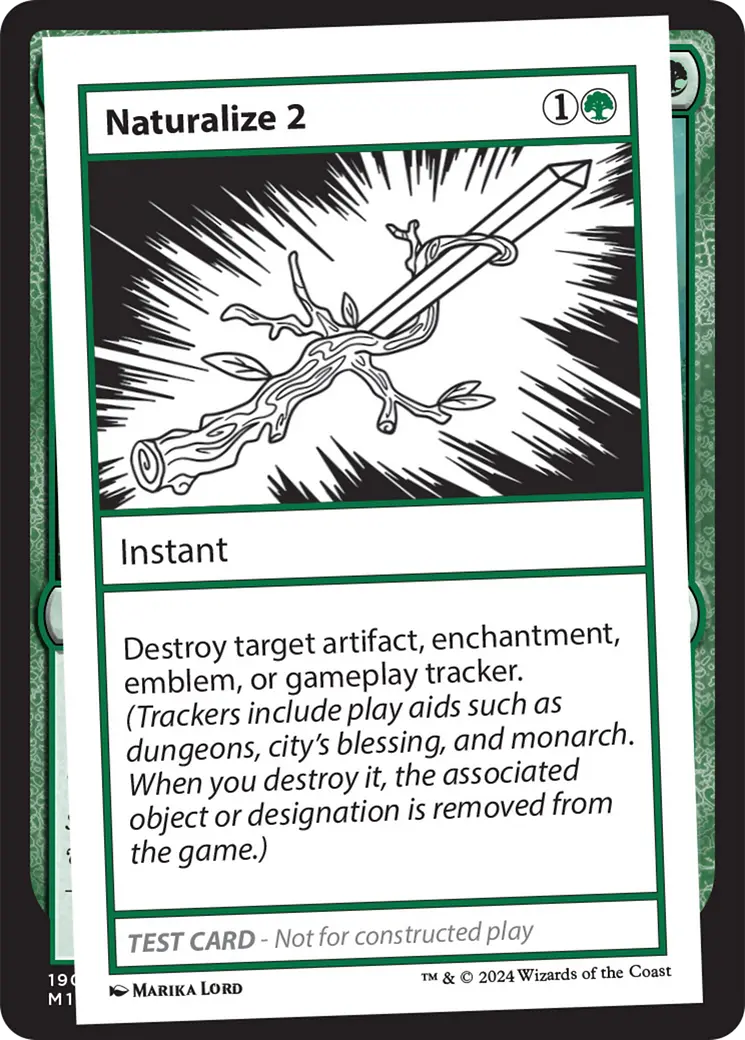 Naturalize 2 [Mystery Booster 2 Playtest Cards] 1