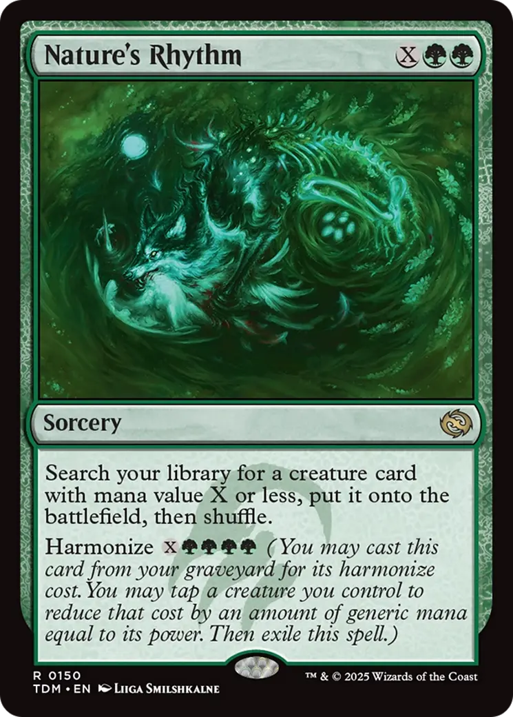 Nature's Rhythm [Tarkir: Dragonstorm] 1