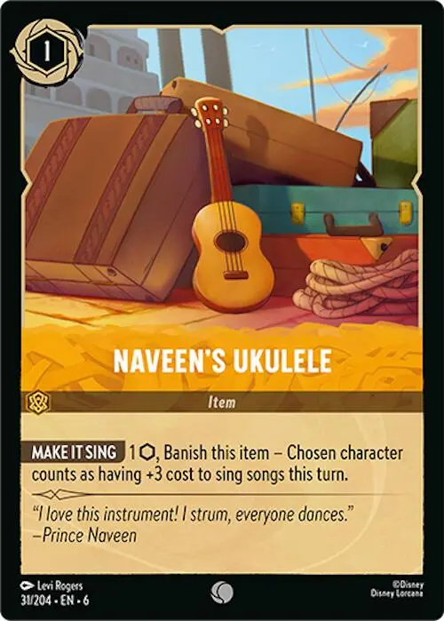 Naveen's Ukulele (31/204) [Azurite Sea] 1