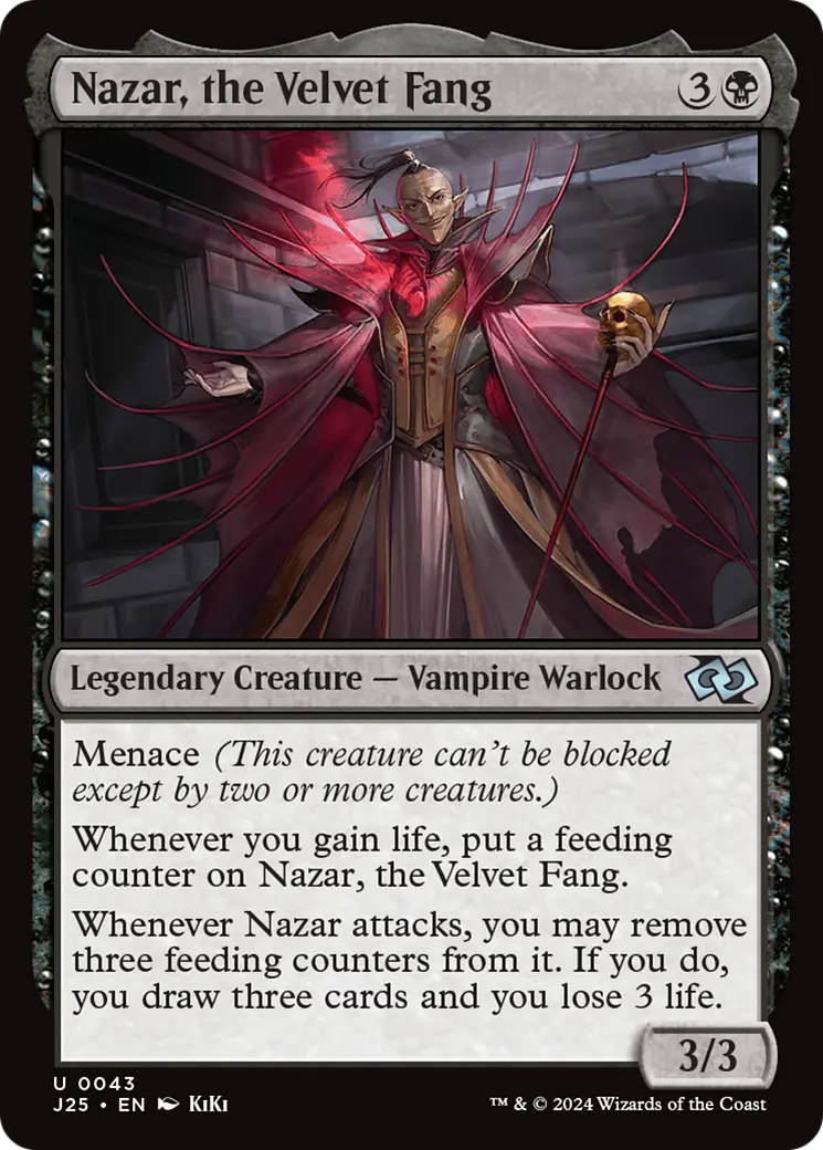 Nazar, The Velvet Fang (Anime) [Foundations Jumpstart] 1