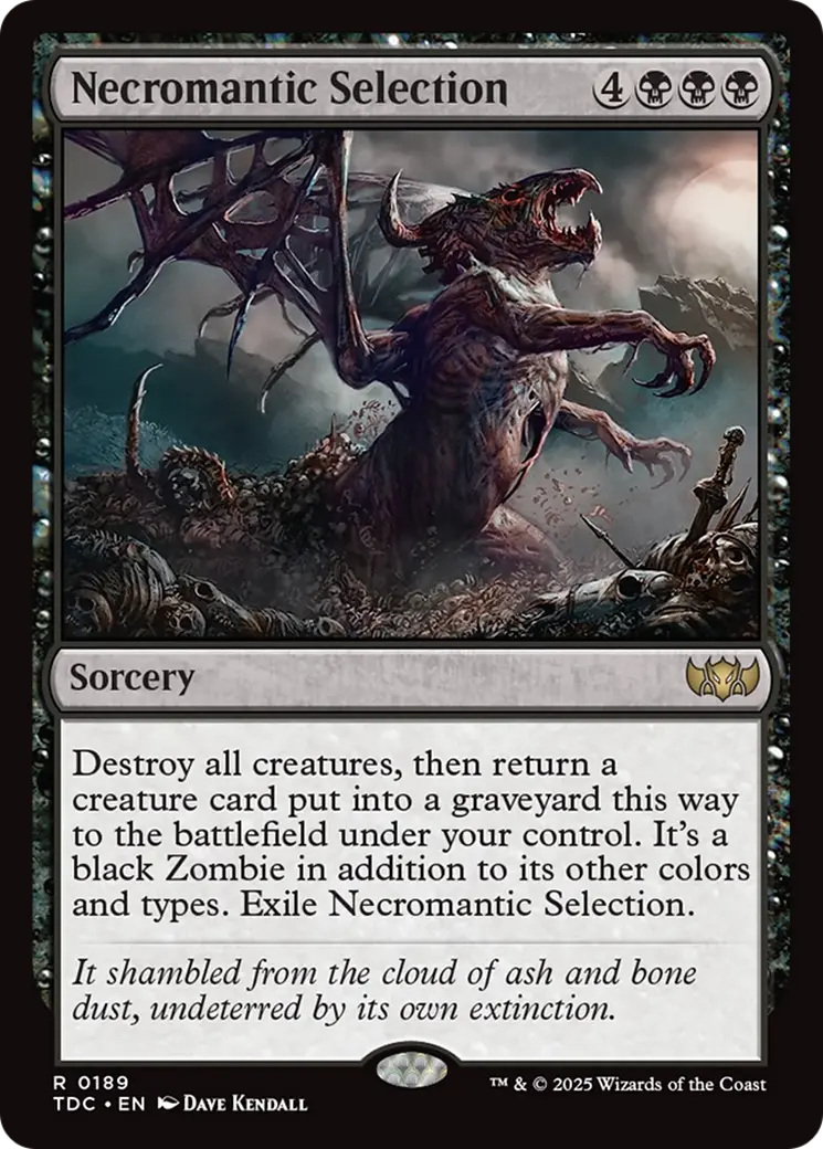 Necromantic Selection [Tarkir: Dragonstorm Commander] 1