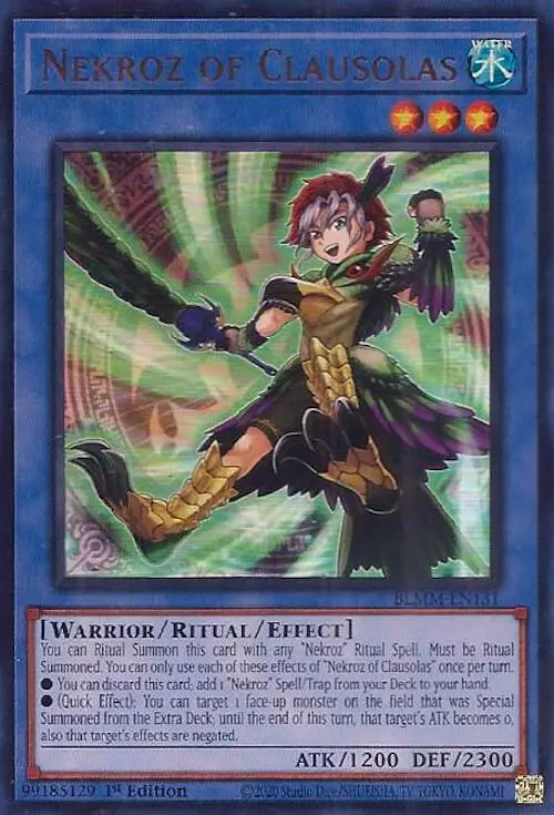 Nekroz Of Clausolas [Blmm-En131] Ultra Rare 1
