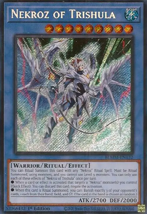 Nekroz Of Trishula [Blmm-En132] Secret Rare 1