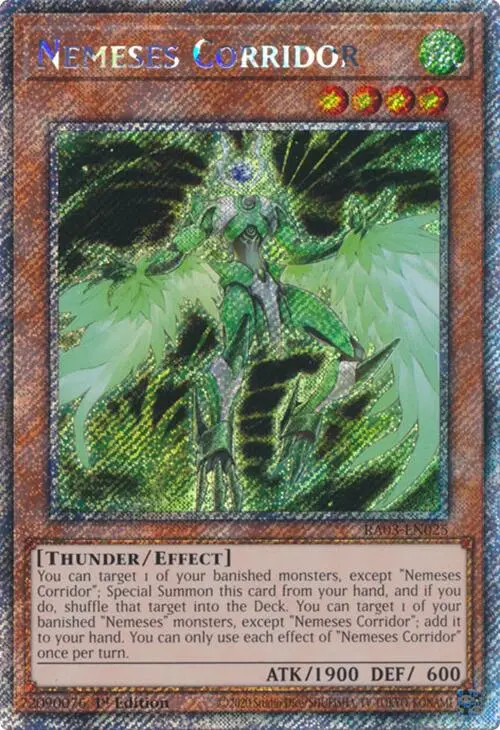 Nemeses Corridor (Platinum Secret Rare) [Ra03-En025] Platinum Secret Rare 1