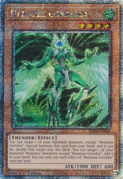 Nemeses Corridor (Quarter Century Secret Rare) [Ra03-En025] Quarter Century Secret Rare 1
