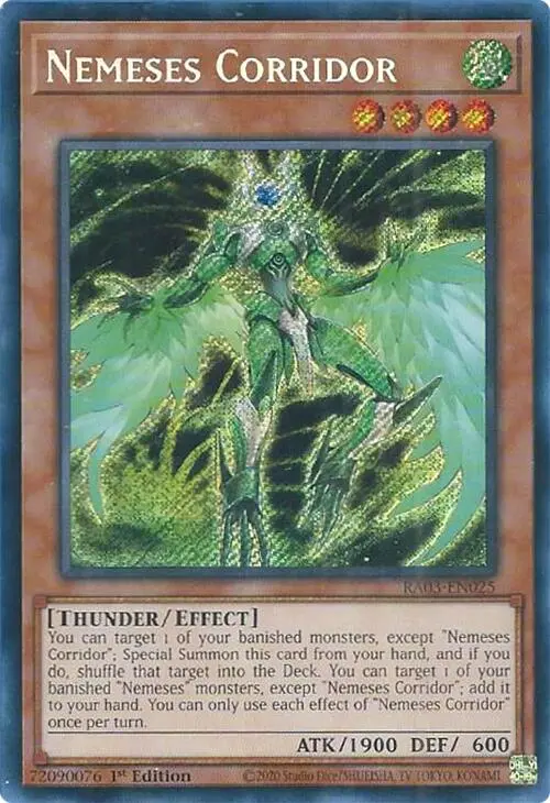 Nemeses Corridor (Secret Rare) [Ra03-En025] Secret Rare 1