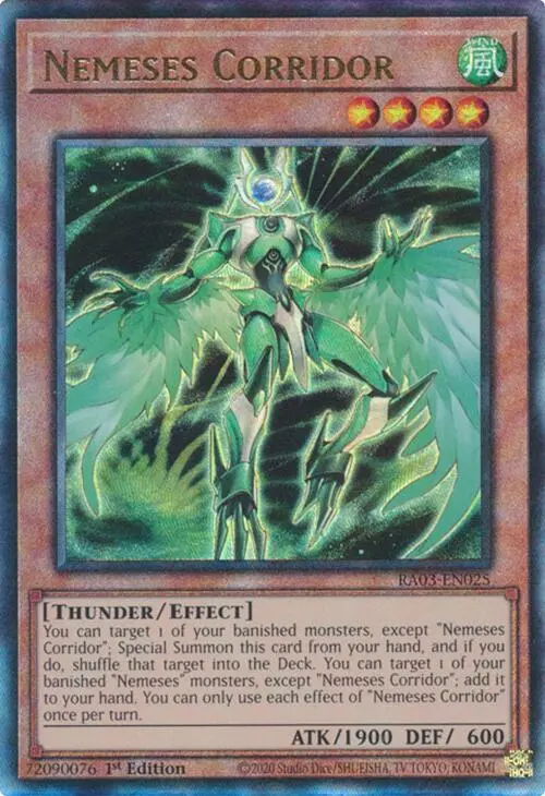 Nemeses Corridor (Utr) [Ra03-En025] Prismatic Ultimate Rare 1
