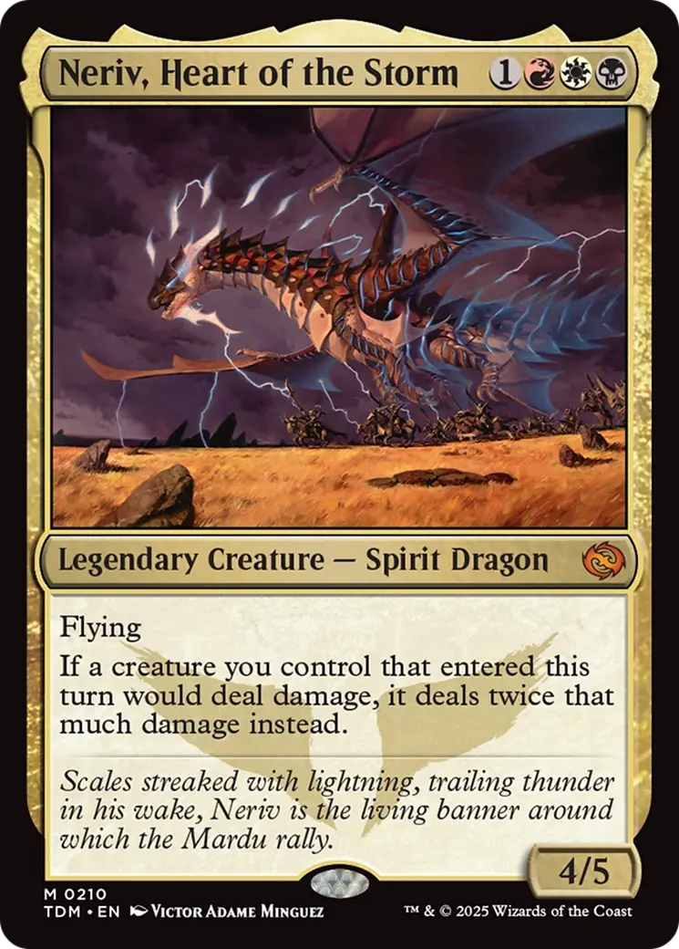 Neriv, Heart Of The Storm [Tarkir: Dragonstorm] 1