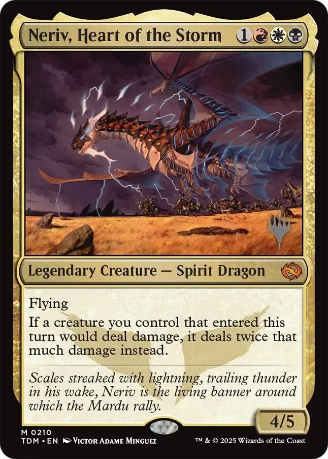 Neriv, Heart Of The Storm [Tarkir: Dragonstorm Promos] 1