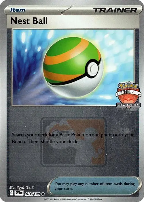 Nest Ball (181/198) (2024 North America Championships) [League & Championship Cards] 1