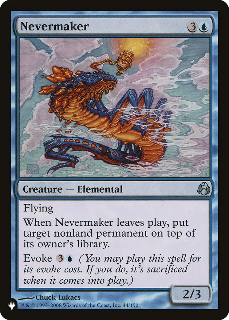 Nevermaker [The List] 1