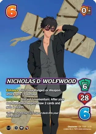 Nicholas D. Wolfwood - Foil 1