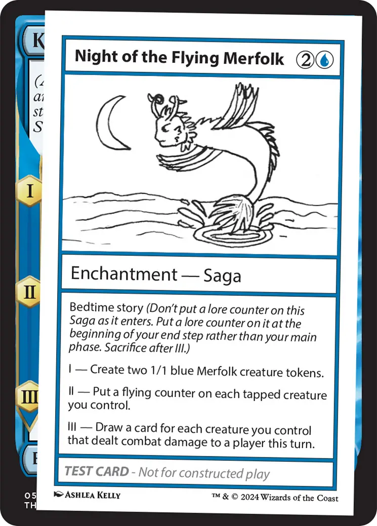 Night Of The Flying Merfolk [Mystery Booster 2 Playtest Cards] 1