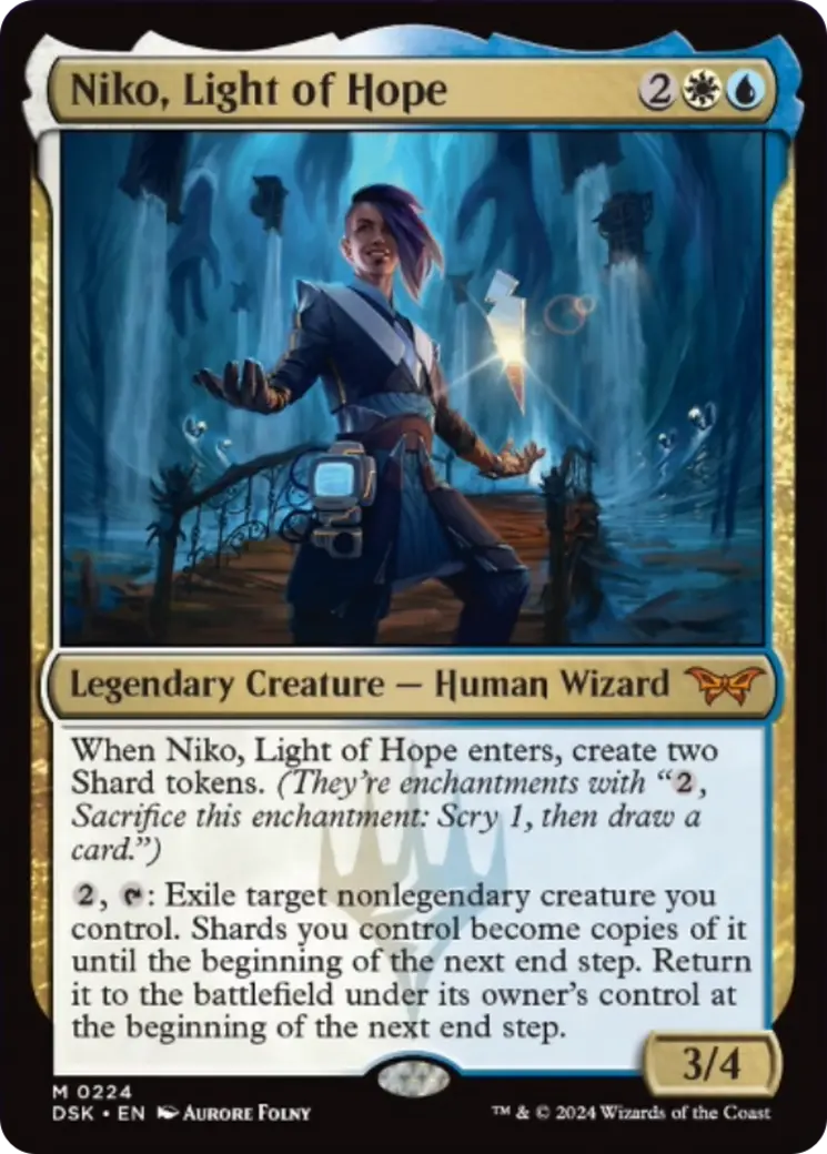 Niko, Light Of Hope [Duskmourn: House Of Horror] 1