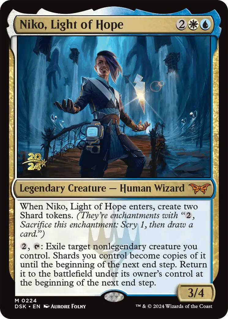 Niko, Light Of Hope [Duskmourn: House Of Horror Prerelease Promos] 1