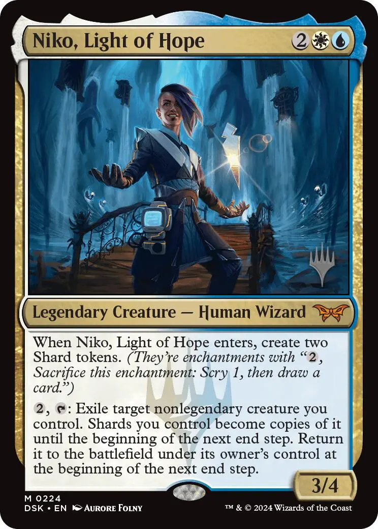 Niko, Light Of Hope (Promo Pack) [Duskmourn: House Of Horror Promos] 1