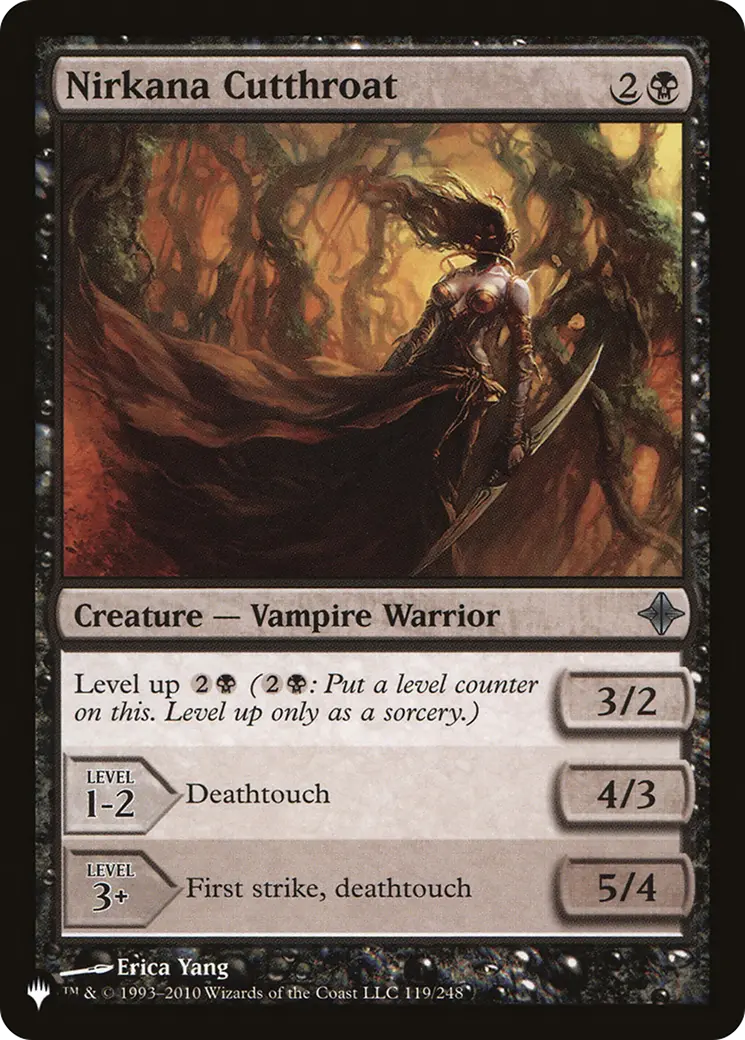 Nirkana Cutthroat [The List] 1
