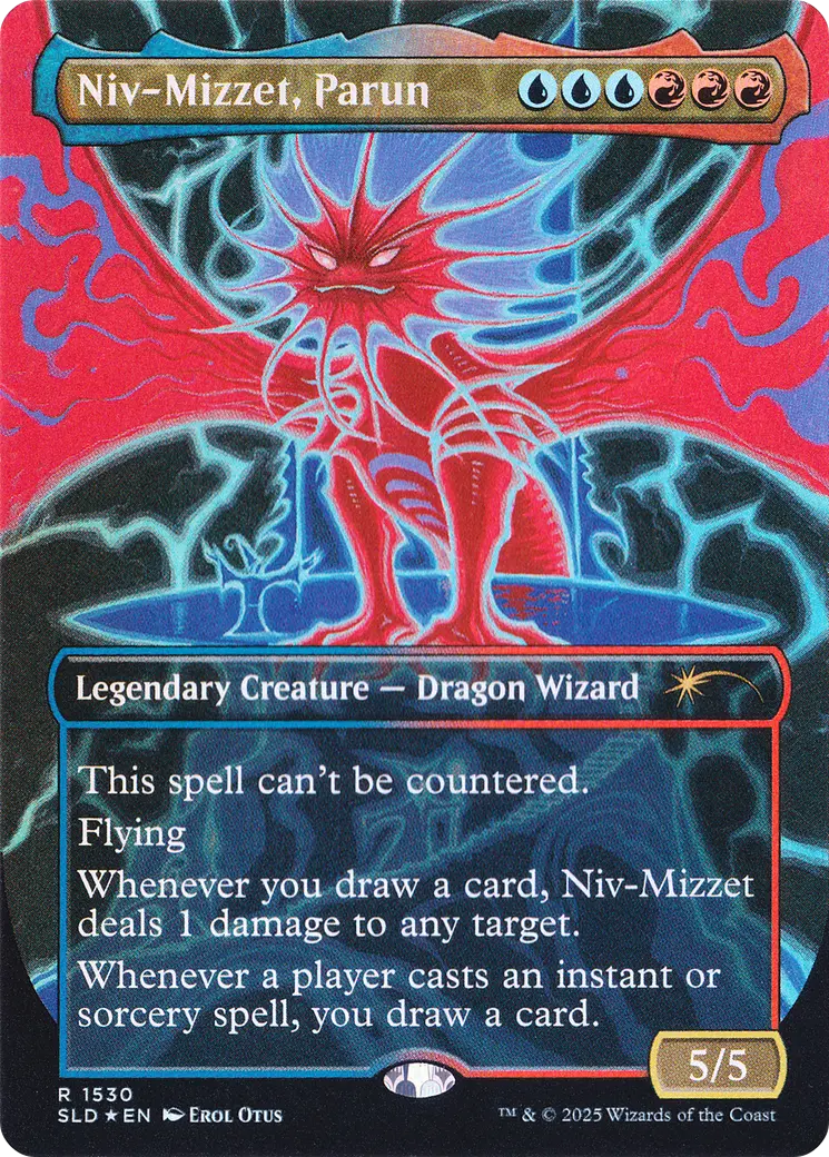Niv-Mizzet, Parun (Rainbow Foil) [Secret Lair Drop Series] 1