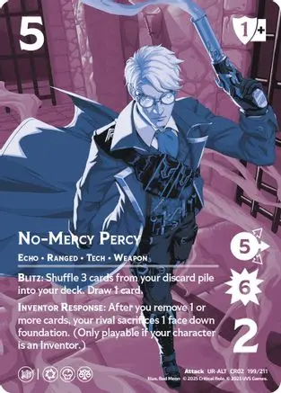 No-Mercy Percy (Alternate Art) 1