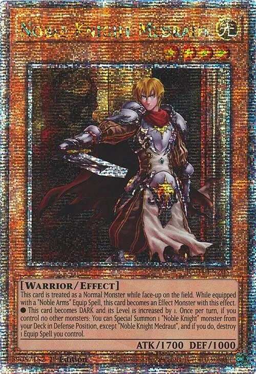 Noble Knight Medraut [Ra04-En205] Quarter Century Secret Rare 1