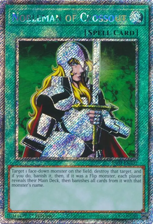 Nobleman Of Crossout (Platinum Secret Rare) [Ra03-En102] Platinum Secret Rare 1