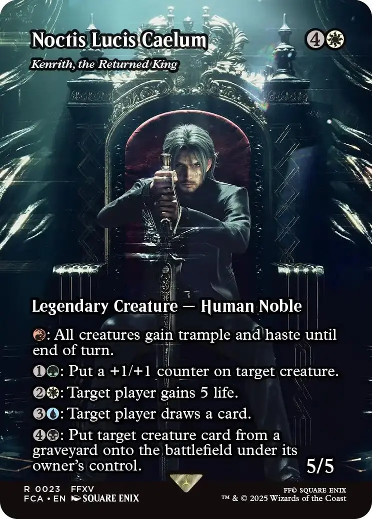 Noctis Lucis Caelum - Kenrith, The Returned King (Showcase) [Final Fantasy : Through The Ages] 1