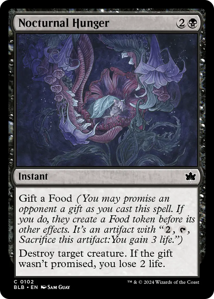 Nocturnal Hunger [Bloomburrow] 1