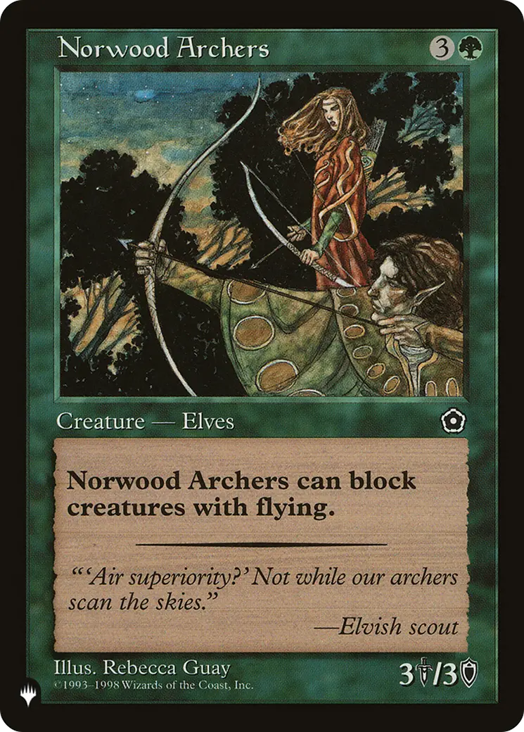 Norwood Archers [The List] 1