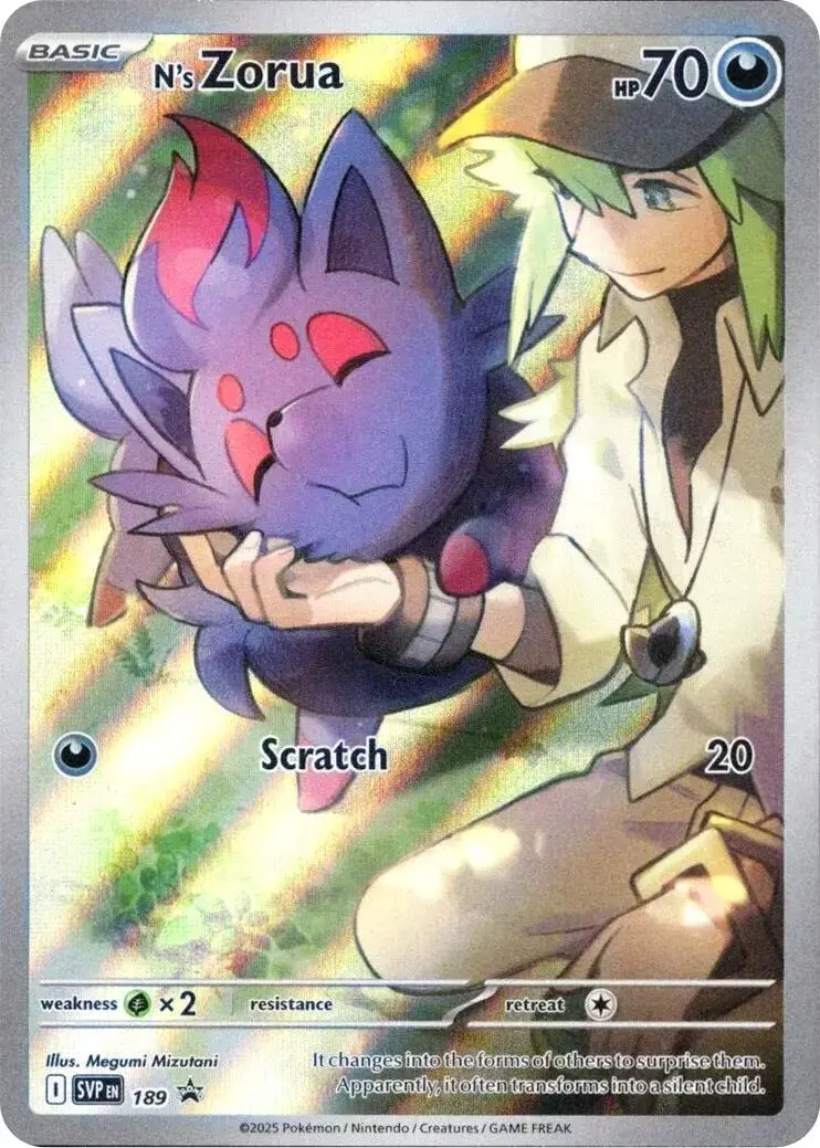 N's Zorua (Svp189) [Scarlet & Violet: Black Star Promos] 1