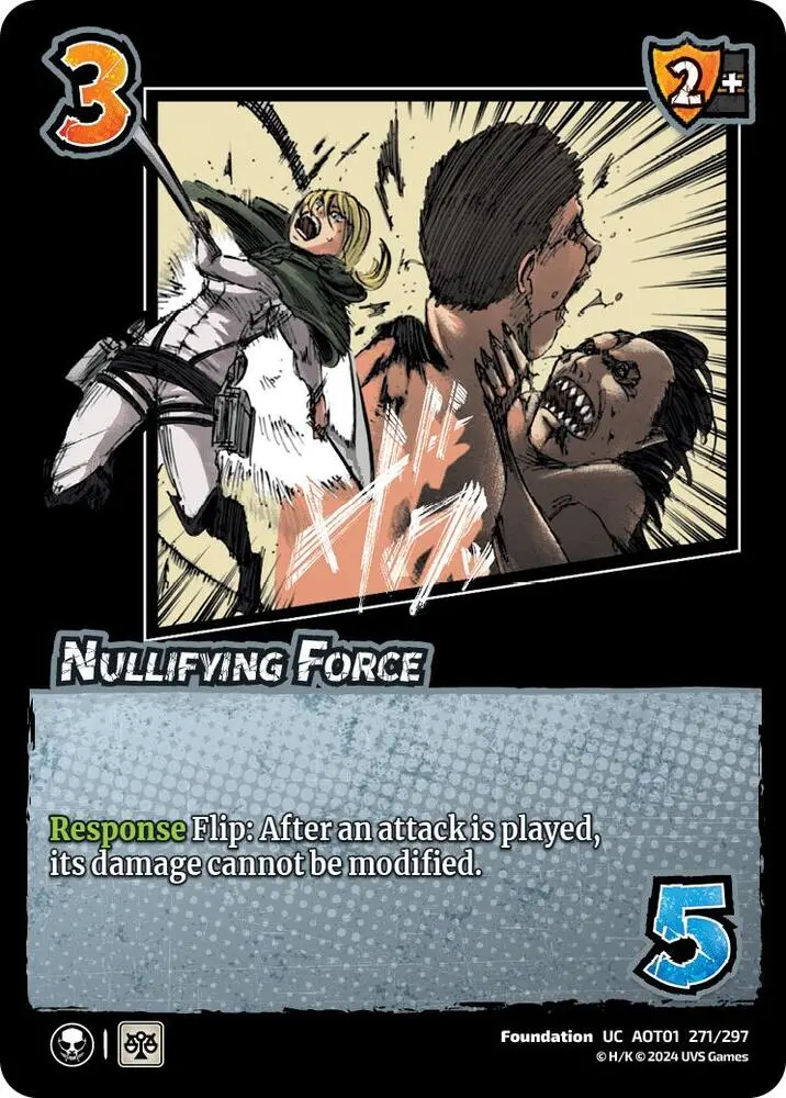Nullifying Force - Attack On Titan: Battle For Humanity (Aot1) 1